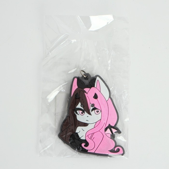 Брелок для ключей , резиновый, аниме «Чиби», 6,2 х 5,3 см Брелок для ключей , резиновый, аниме «Чиби», 6,2 х 5,3 см