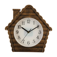 Часы настенные интерьерные "Домик", бесшумные, d-18.5 см, 30 х 30 см, АА Часы настенные интерьерные "Домик", бесшумные, d-18.5 см, 30 х 30 см, АА