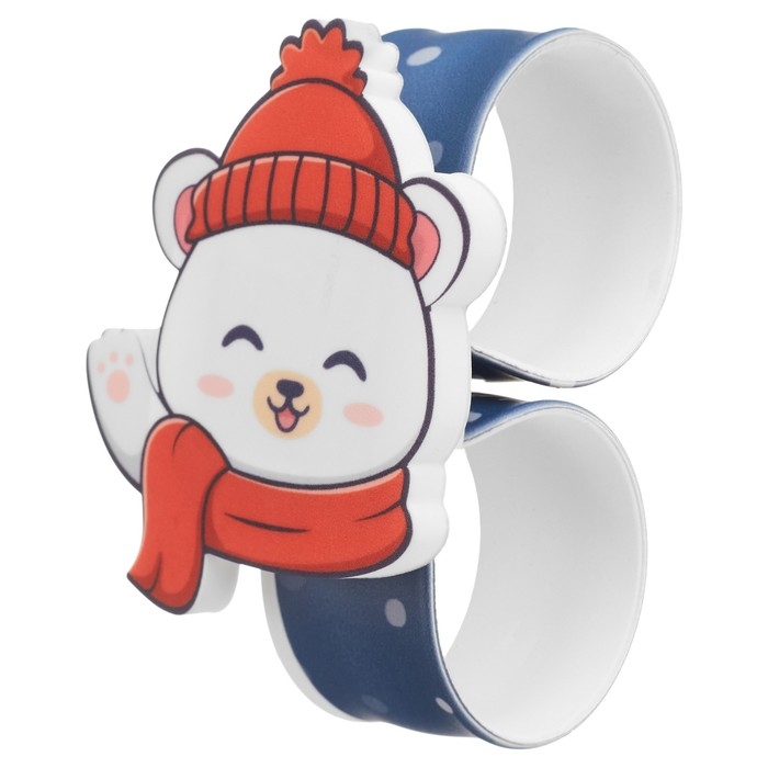 Часы наручные электронные, детские, "Медвежонок", ремешок l-22.5 см