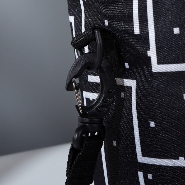 Сумка-футляр &laquo;Геометрия&raquo;, 2 люверса, d = 21 &times; 23 см, цвет разноцветный