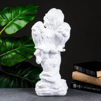 Фигура гипс &laquo;Ангел Амур&raquo;, белый, 15&times;15&times;37 см