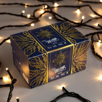 Гирлянда &laquo;Нить&raquo; 10 м, IP44, УМС, тёмная нить, 100 LED, свечение тёплое белое, 220 В