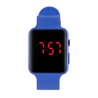 Часы наручные электронные с силиконовым ремешком Часы наручные электронные с силиконовым ремешком