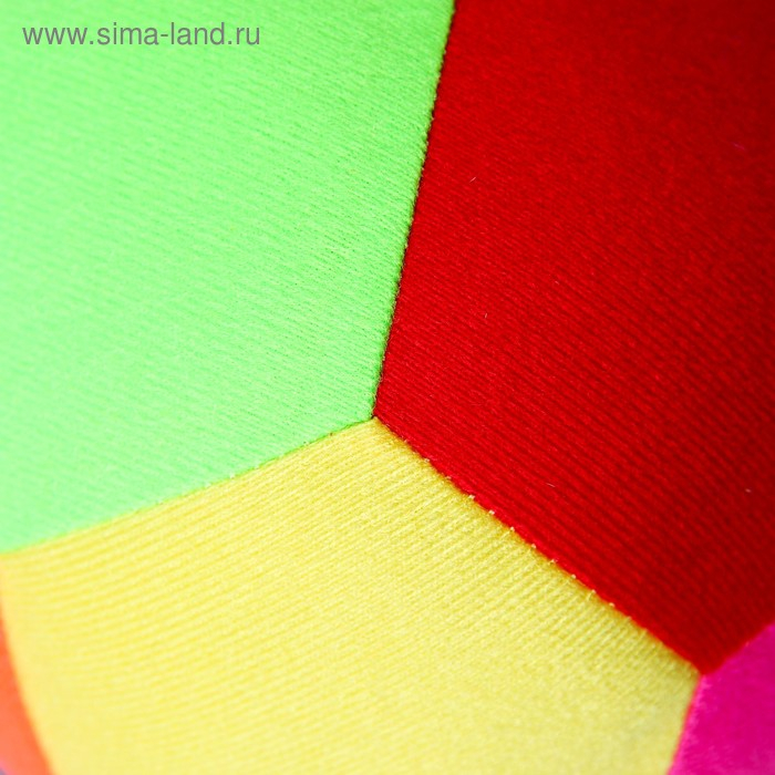 Развивающая игрушка &laquo;Мяч футбольный цветной&raquo;, с бубенчиком