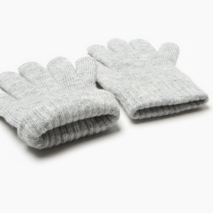 Перчатки женские, цвет светло серый, размер 18 Перчатки женские, цвет светло серый, размер 18