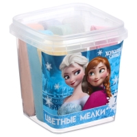 Набор цветных мелков Холодное сердце , 7 цветов Набор цветных мелков Холодное сердце , 7 цветов