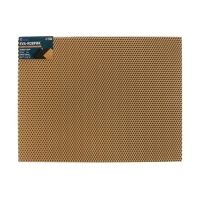 Коврик eva универсальный Grand Caratt, Соты 50 х 67 см, бежевый