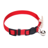 Ошейник кошачий "Бантик" со стразами, 30 х 1 см, красный Ошейник кошачий "Бантик" со стразами, 30 х 1 см, красный