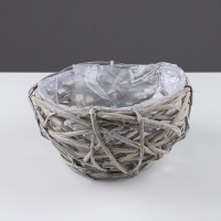 Кашпо, 19x12 см, ива