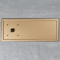 Часы-картина настенные, серия: Кухня, "Кофейная церемония", 35 х 100 см