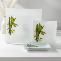 Набор блюд Доляна &laquo;Бамбук&raquo;, 7 предметов: 29,5 см 1 шт, 19,5 см 6 шт, подарочная упаковка