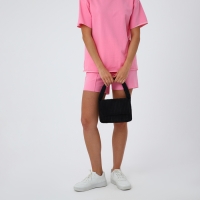 Сумка молодёжная на магните, цвет чёрный Сумка молодёжная на магните, цвет чёрный