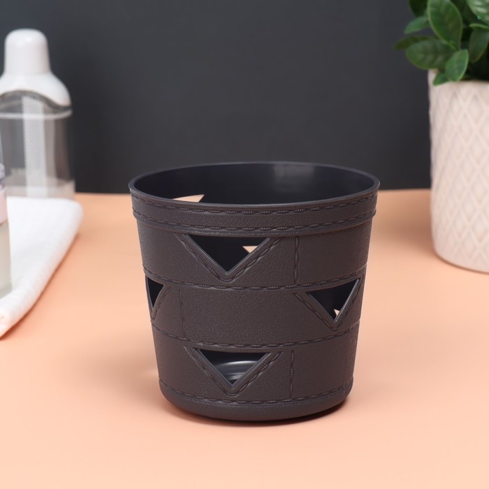 Органайзер для хранения косметических принадлежностей,  d = 10 &times; 9  см, цвет МИКС