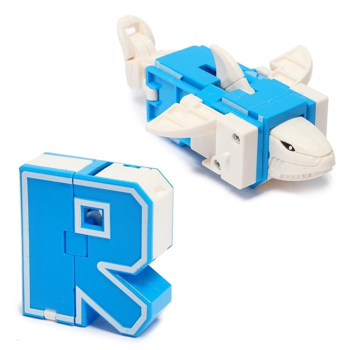 Робот «Дино-буква», трансформируется в динозавра, МИКС Робот «Дино-буква», трансформируется в динозавра, МИКС