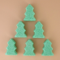 Подарочный набор косметики детский, бомбочки для ванны, 6 х 30 г, аромат яблочного леденца, Новый Год