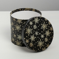 Набор подарочных коробок 5 в 1 &laquo;Изморозь&raquo;, 13 х 14‒19.5 х 22 см 3580137, Новый год