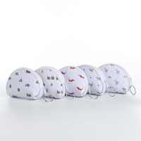 Монетница на молнии &laquo;Выбражулька&raquo;, цвет белый, МИКС