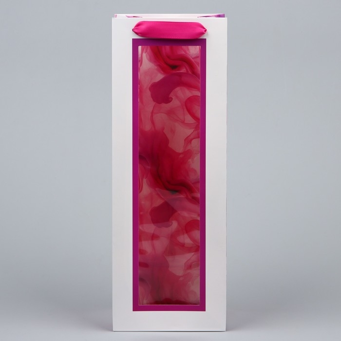 Пакет подарочный под бутылку, упаковка, &laquo;В этот день можно всё!&raquo;, 36 х 13 х 10 см