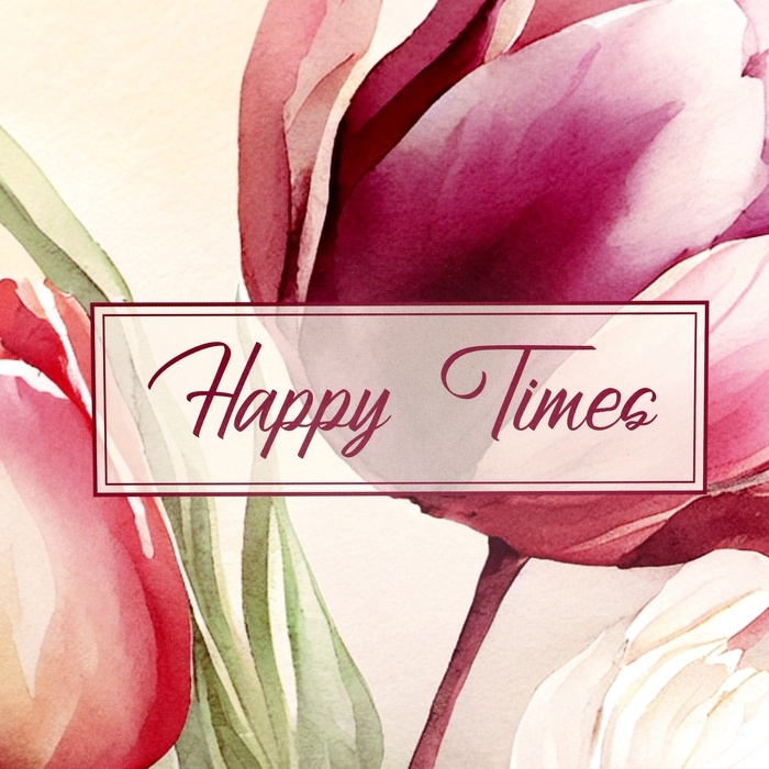 Коробка подарочная складная без окна, упаковка, Коробка подарочная складная без окна, упаковка, "Тюльпаны", 25 х 15 х 7 см