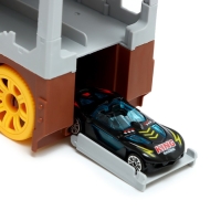 Парковка-автотрек &laquo;Атака монстров. Динозавр&raquo;, световые эффекты, в наборе 1 машинка, пусковая установка