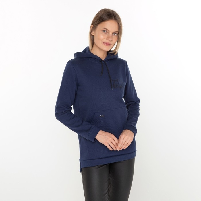 Худи женское, цвет синий, размер 44 Худи женское, цвет синий, размер 44