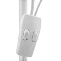 Торшер "Тренд 2" 1х40Вт Е27+1хЕ27 40Вт белый 22х22х180 см. Торшер "Тренд 2" 1х40Вт Е27+1хЕ27 40Вт белый 22х22х180 см.