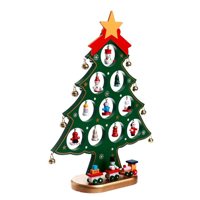 Новогодняя игрушка с крючками &laquo;Новый год! Ёлочка&raquo;