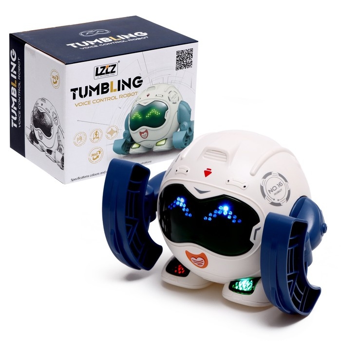 Робот &laquo;Неваляшка&raquo;, световые и звуковые эффекты, цвета МИКС