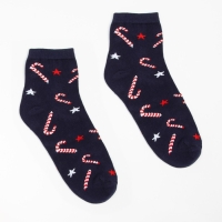 Носки женские &laquo;Карамель&raquo; цвет синий, размер 23-25