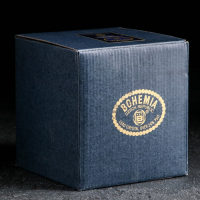 Ёмкость хрустальная для мёда &laquo;Улей с пчёлкой&raquo;, 200 мл, h=11.8 см