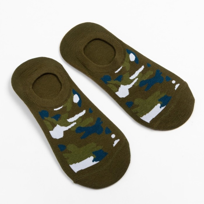 Носки MINAKU «Камуфляж», цвет хаки, размер 38-41 (25-27 см) Носки MINAKU «Камуфляж», цвет хаки, размер 38-41 (25-27 см)
