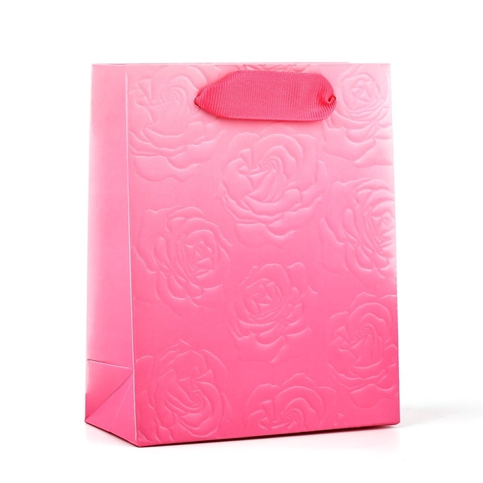 Пакет ламинированный вертикальный &laquo;Цветы&raquo;, S 12 х 15 х 5.5 см