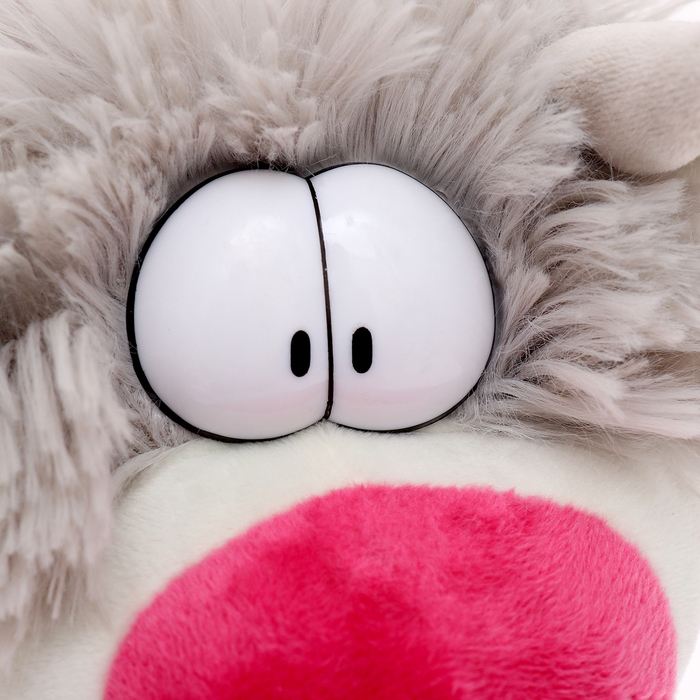 Мягкая игрушка &laquo;Кот Бекон&raquo;, 112 см, цвет бело-серый