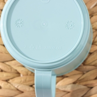 Кружка &laquo;Picnic&raquo;, 400 мл, 10,9&times;8,1&times;10,1 см, цвет светло-голубой