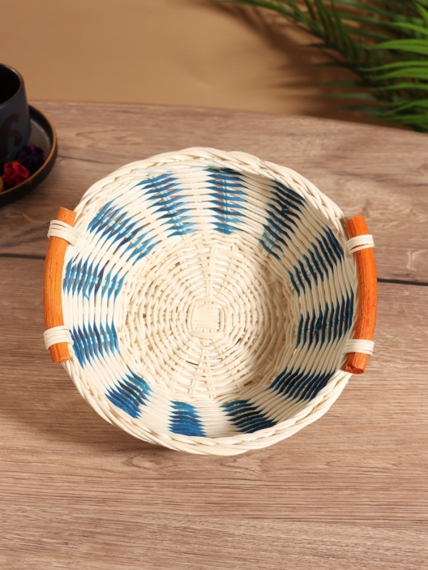 Корзина плетеная 22x21x10 см, ротанг