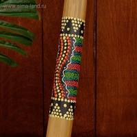 Сувенирный музыкальный инструмент "Посох дождя" 40 см МИКС