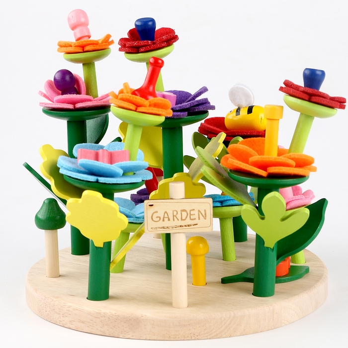 Развивающая игра &laquo;Цветочная клумба&raquo; 19 &times; 20,5 &times; 6,5 см