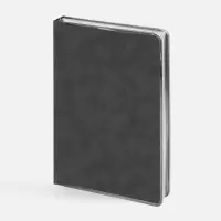 Ежедневник Metal Frame на заказ, датированный, темно-серый