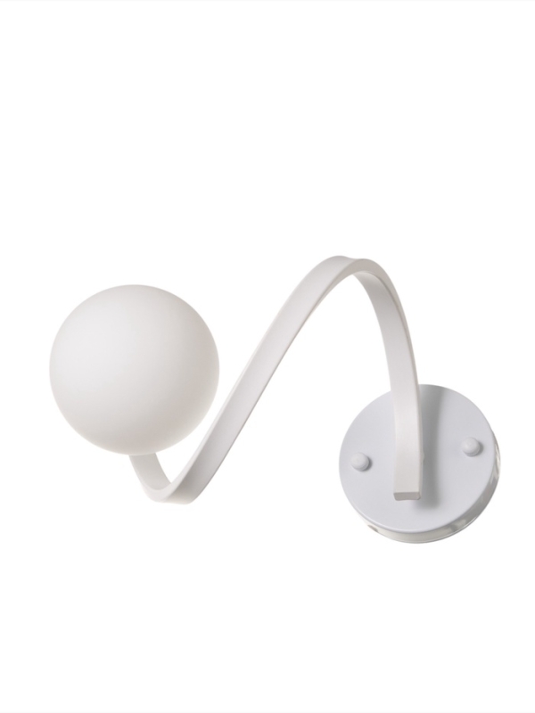 Бра Nadine 1х10Вт GU10 белый 37х16х32см