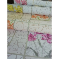 Обои бумажные, водостойкие при эксплуатации "Гомельобои" Лель 51, 0,53х10,05м