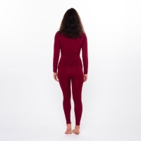 Термобельё женское (джемпер, леггинсы), цвет бордовый, размер 56 (2XL) Термобельё женское (джемпер, леггинсы), цвет бордовый, размер 56 (2XL)