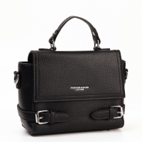 Сумка женская, 22*11*17, отд на молнии, длин ремень, черный Сумка женская, 22*11*17, отд на молнии, длин ремень, черный