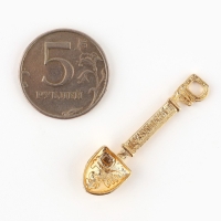 Кошельковый талисман: ложка загребушка &laquo;Прибыльная лопатка&raquo;, 4 х 1 см.