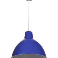 Светильник Richard 1х40Вт Е27 пр-1м синий 32,5х32,5х27см