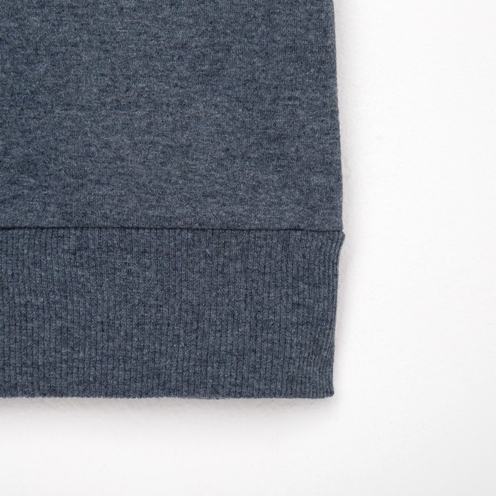 Свитшот мужской MINAKU: Casual collection MAN цвет графит меланж, размер 56 Свитшот мужской MINAKU: Casual collection MAN цвет графит меланж, размер 56