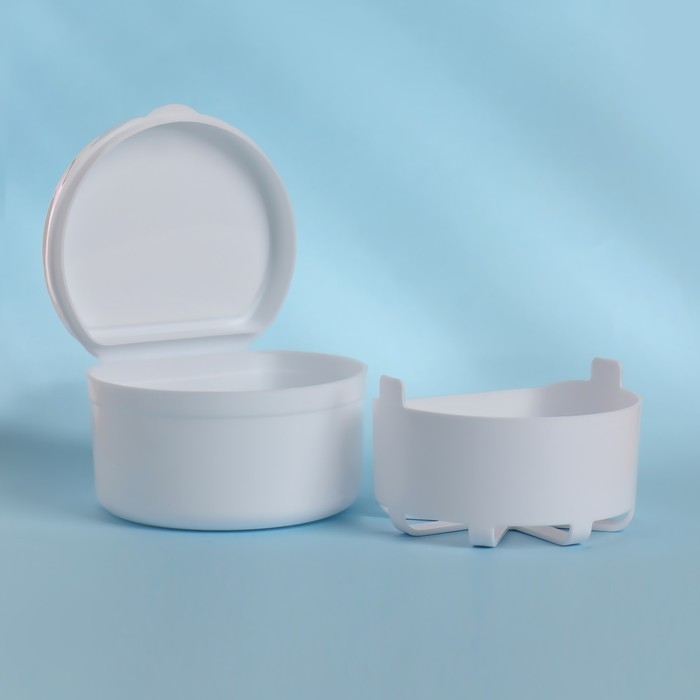 Контейнер для хранения протезов, 5,5 &times; 7,5 &times; 9 см, цвет МИКС