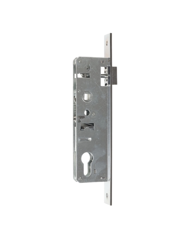 Замок врезной LOCKLAND, узкопрофильный, без ручек, Backset 35 мм, под ц/м, м/о 85 мм