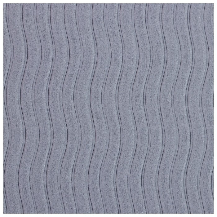 Коврик для фитнеса и йоги ONLYTOP, 183х61х0,6 см, цвет серый/розовый