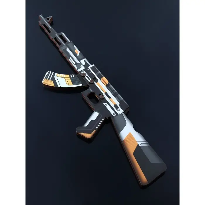 Набор сувенирное оружие &laquo;Некромантика&raquo;, автомат, пистолет, нож-штык, 3 шт