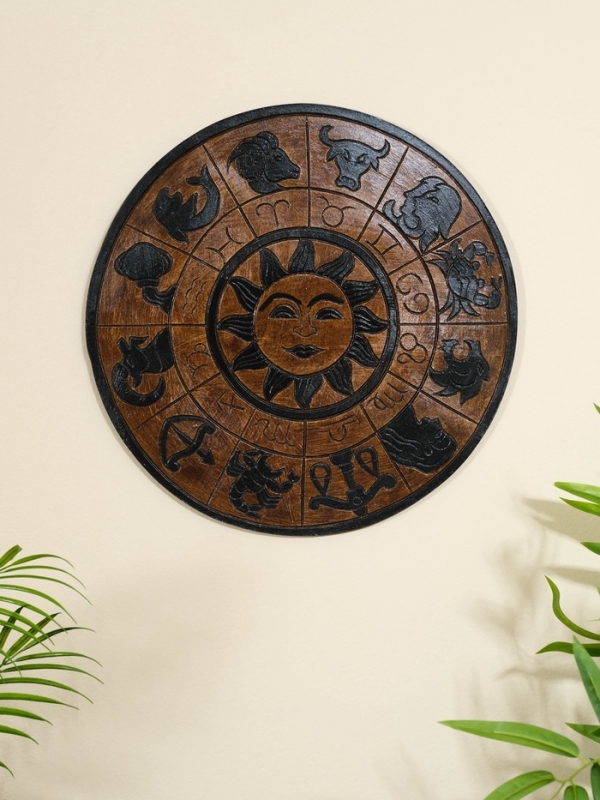 Панно резное МДФ Панно резное МДФ "Гороскоп", 40х40х0,6 см
